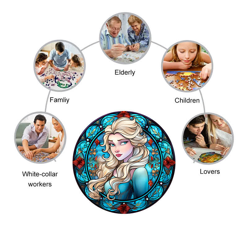 Elsa - Wooden Jigsaw Puzzle - image 6