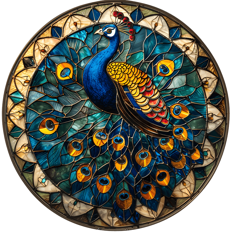 Beautiful Peacock - Wooden Jigsaw Puzzle - A3 - Wooden Gift Packaging - image 0