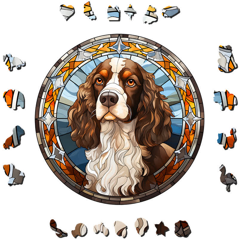 English Springer Spaniel - Wooden Jigsaw Puzzle - image 1