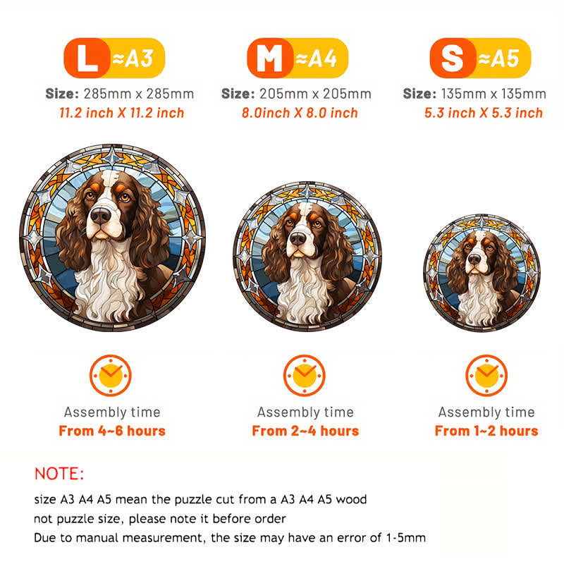 English Springer Spaniel - Wooden Jigsaw Puzzle - image 3