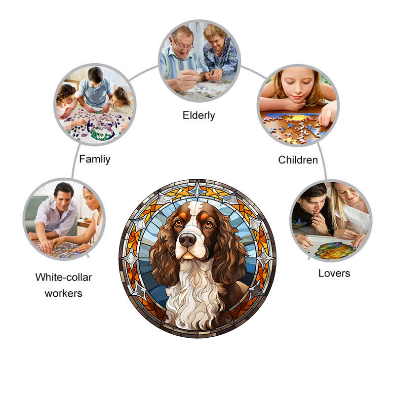 English Springer Spaniel - Wooden Jigsaw Puzzle - image 6