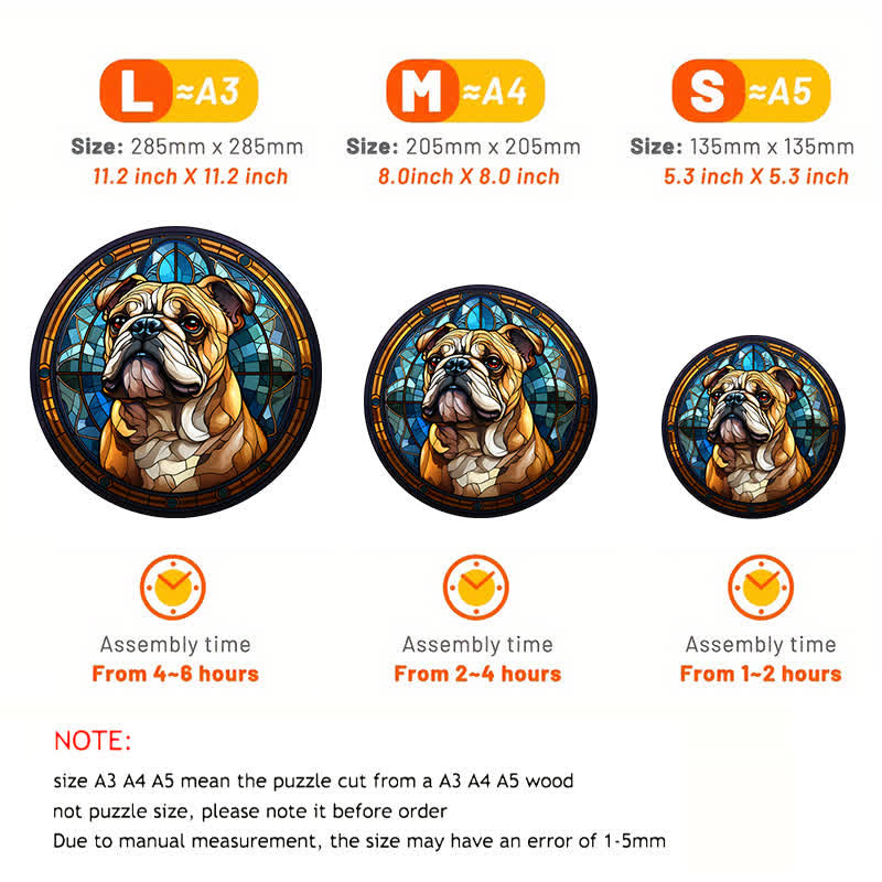 Bulldog - Wooden Jigsaw Puzzle - image 3