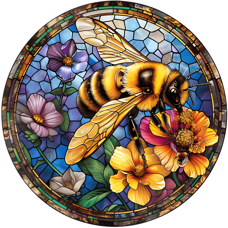 honey bees - Wooden Jigsaw Puzzle - A3 - Wooden Gift Packaging - image 0