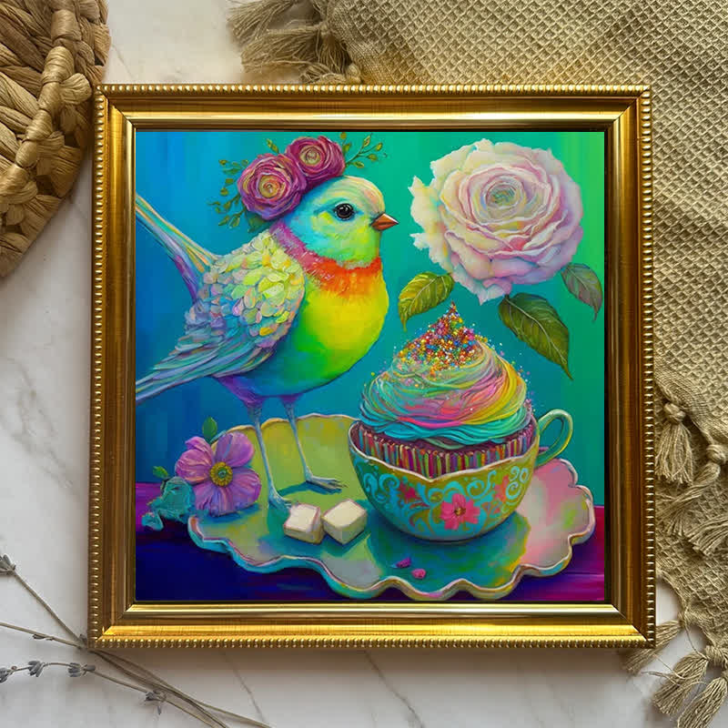 Bird's Tea Party - Wooden Jigsaw Puzzle - image 4