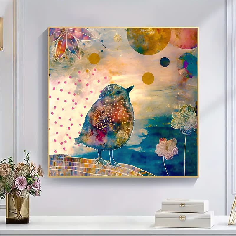 Whimsical bird - Wooden Jigsaw Puzzle - image 7