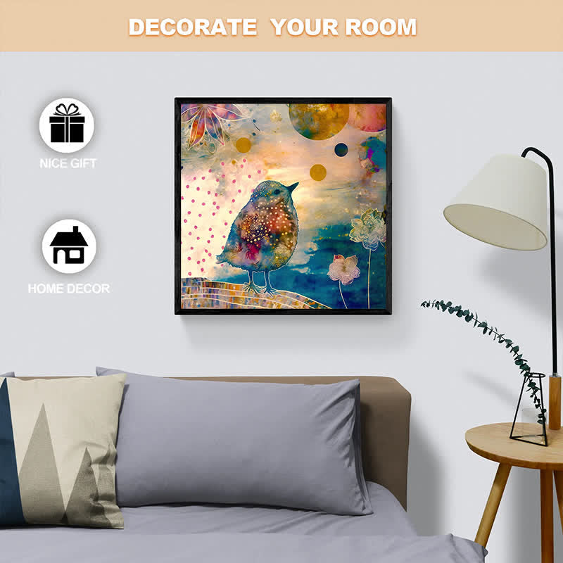 Whimsical bird - Wooden Jigsaw Puzzle - image 6