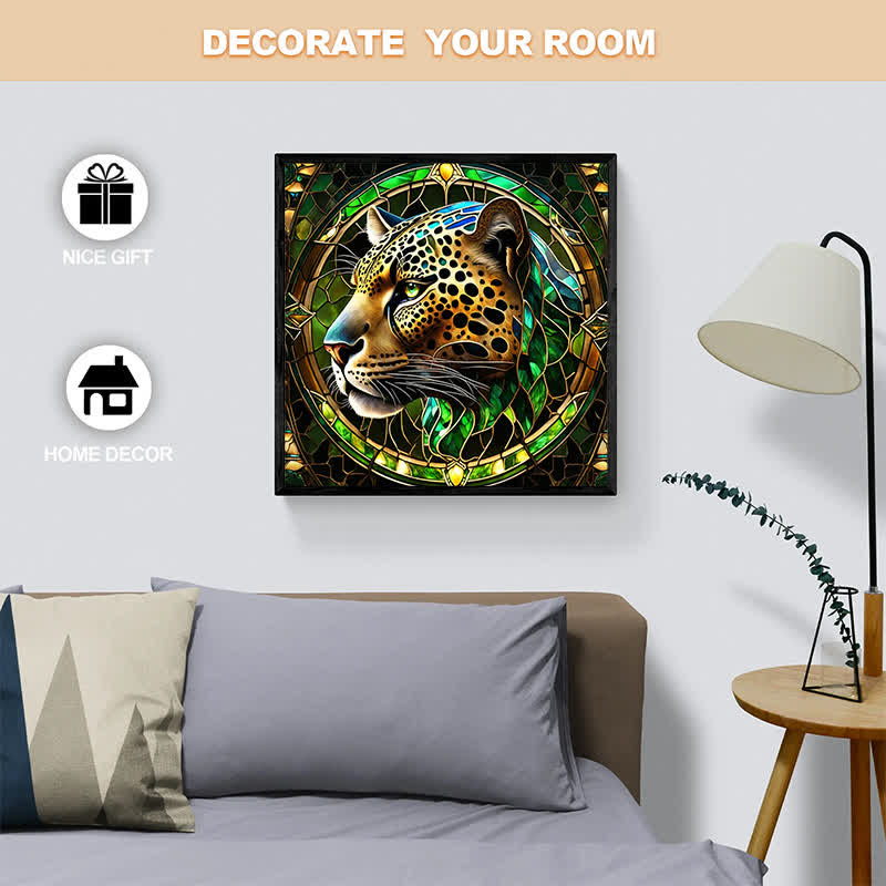 Leopard Stares at You - Wooden Jigsaw Puzzle - image 7