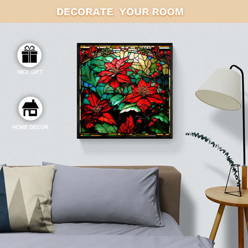 poinsettia - Wooden Jigsaw Puzzle - image 5