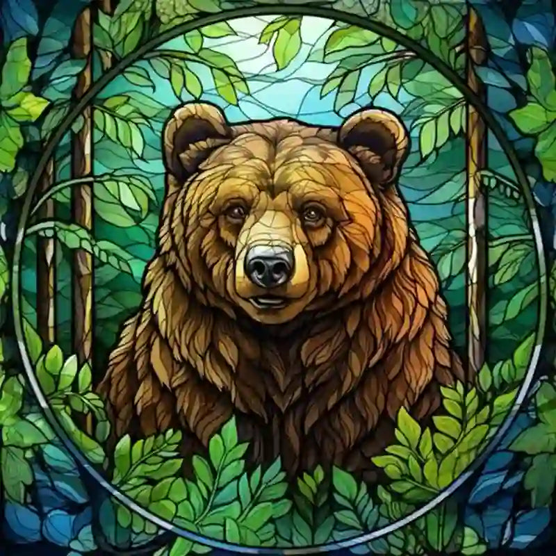 Brown Bear - Wooden Jigsaw Puzzle - A3 - Wooden Gift Packaging - image 0