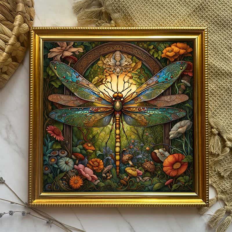 Celtic Dragonfly - Wooden Jigsaw Puzzle - image 2