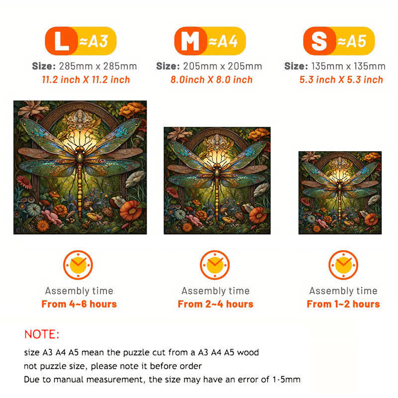 Celtic Dragonfly - Wooden Jigsaw Puzzle - image 3