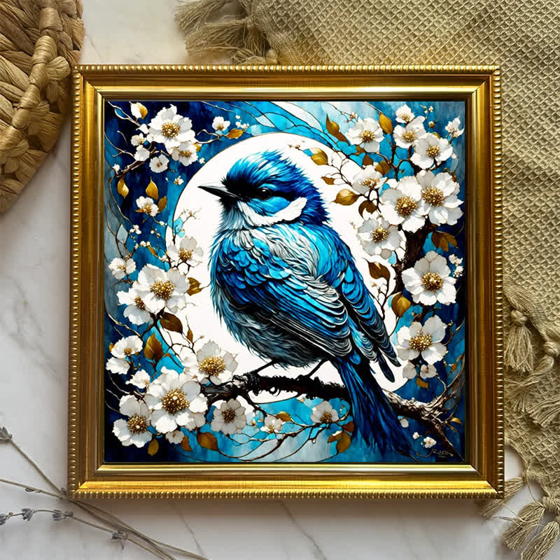 Fantasy Spring Bird - Wooden Jigsaw Puzzle - image 3