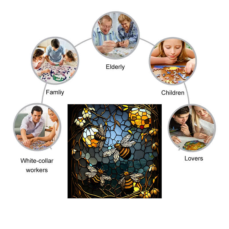 Honey Bee - Wooden Jigsaw Puzzle - image 6