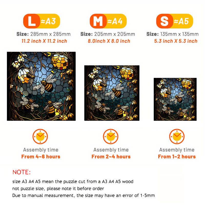 Honey Bee - Wooden Jigsaw Puzzle - image 4