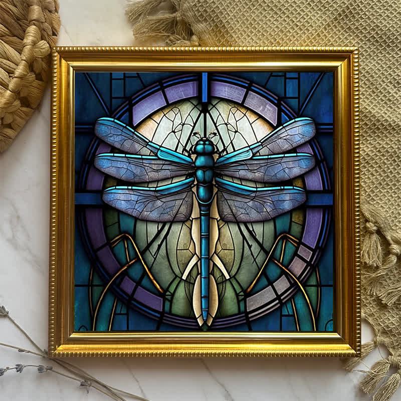 Blue Dragonfly - Wooden Jigsaw Puzzle - image 4
