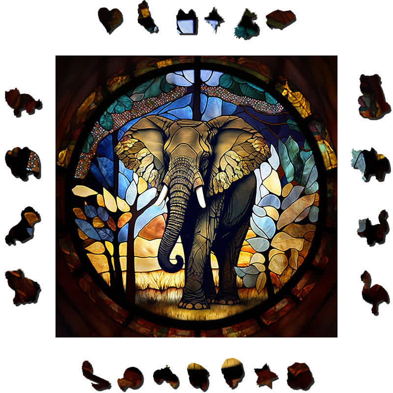 Africa Wildlife - Wooden Jigsaw Puzzle - image 1