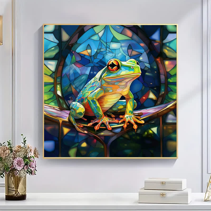 Colorful Tree Frog - Wooden Jigsaw Puzzle - image 7