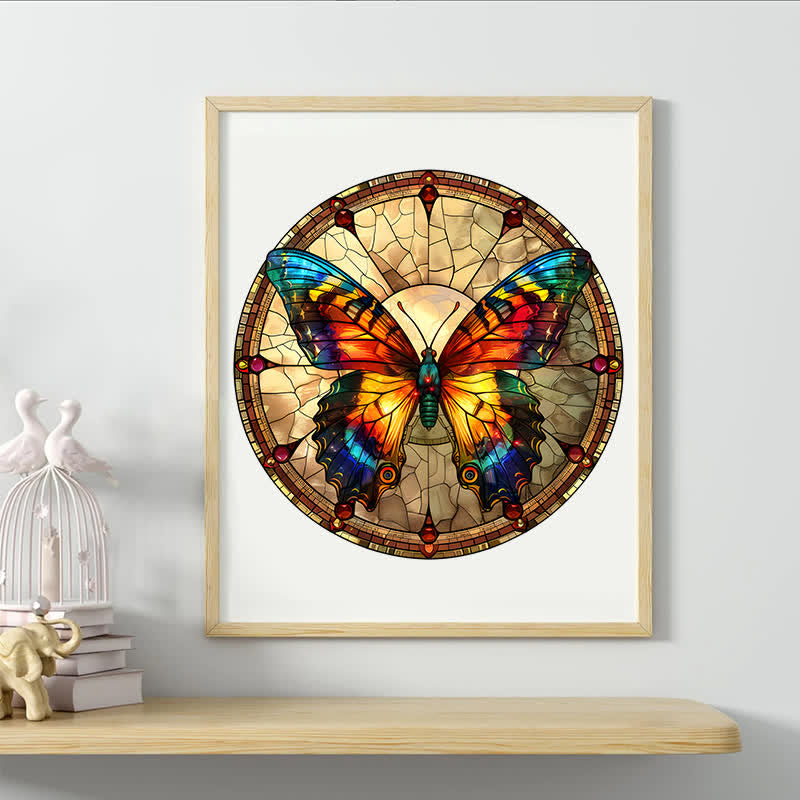 Vibrate Butterfly -4 Wooden Jigsaw Puzzle - image 6