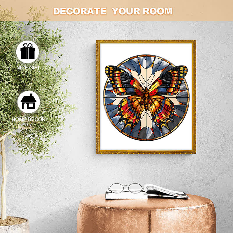 Vibrate Butterfly -10 Wooden Jigsaw Puzzle - image 5