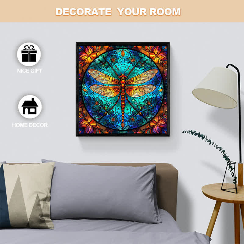 Colorful Dragonfly - Wooden Jigsaw Puzzle - image 5