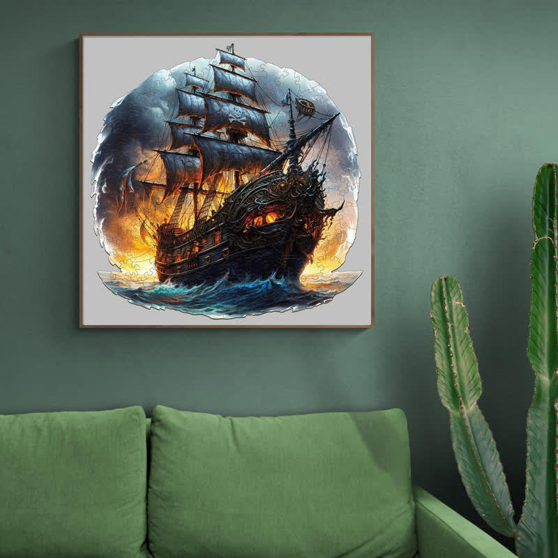 Sailing Ship - Wooden Jigsaw Puzzle - image 4