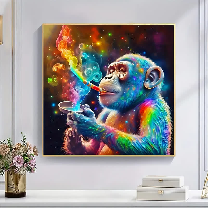 Shades Of Magic | Monkey - Wooden Jigsaw Puzzle - image 4