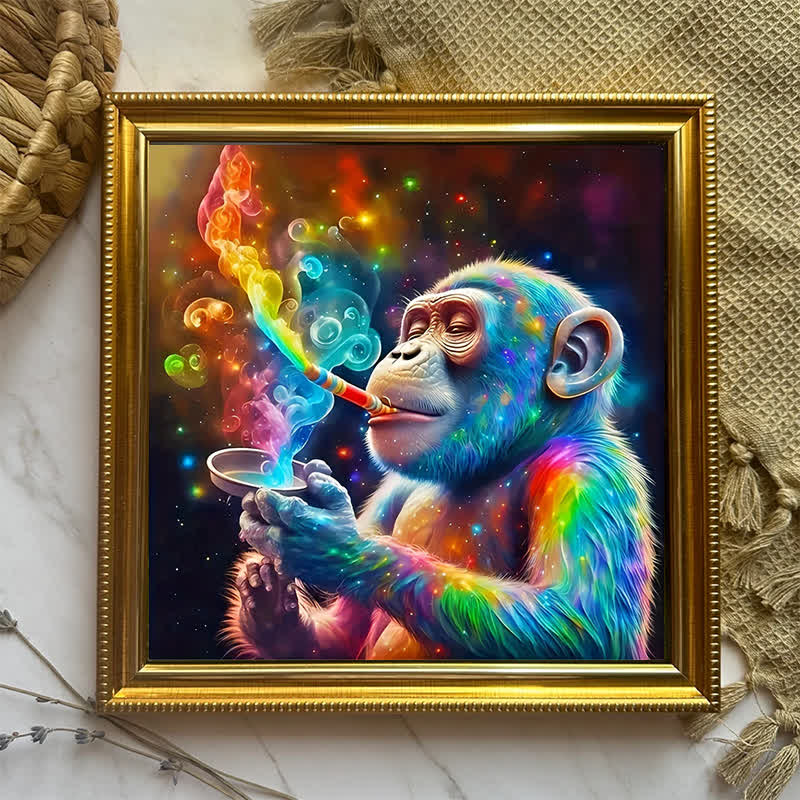 Shades Of Magic | Monkey - Wooden Jigsaw Puzzle - image 5