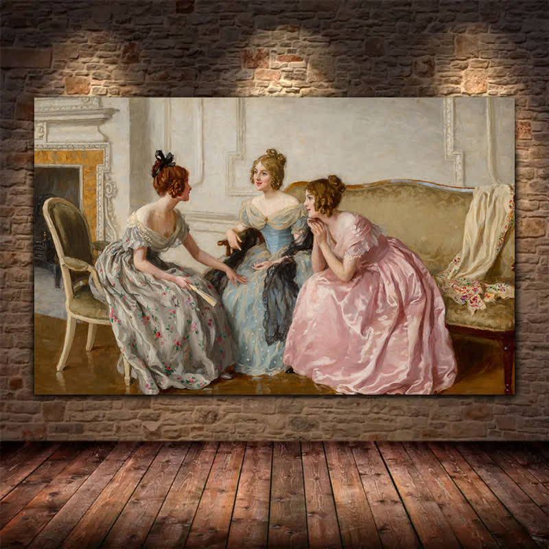 A Day's Gossip - Wooden Jigsaw Puzzle - image 6