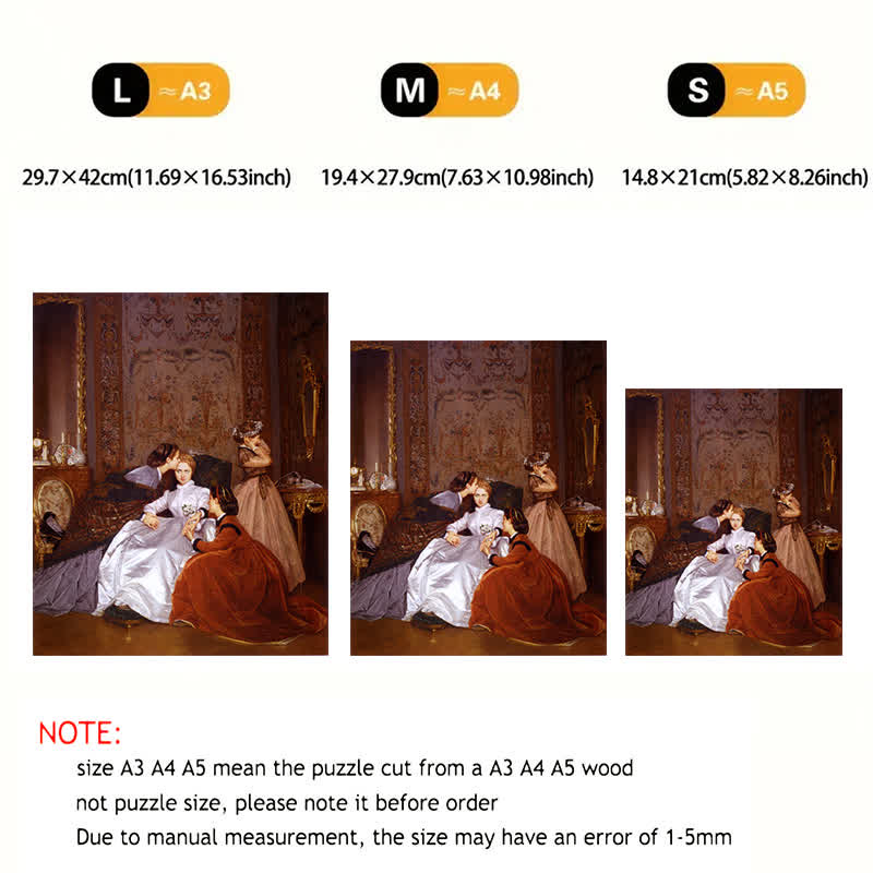 The Reluctant Bride - Wooden Jigsaw Puzzle - image 3