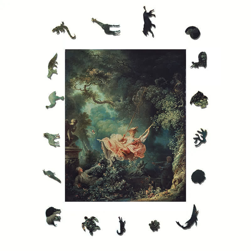 The Swing - Wooden Jigsaw Puzzle - image 1