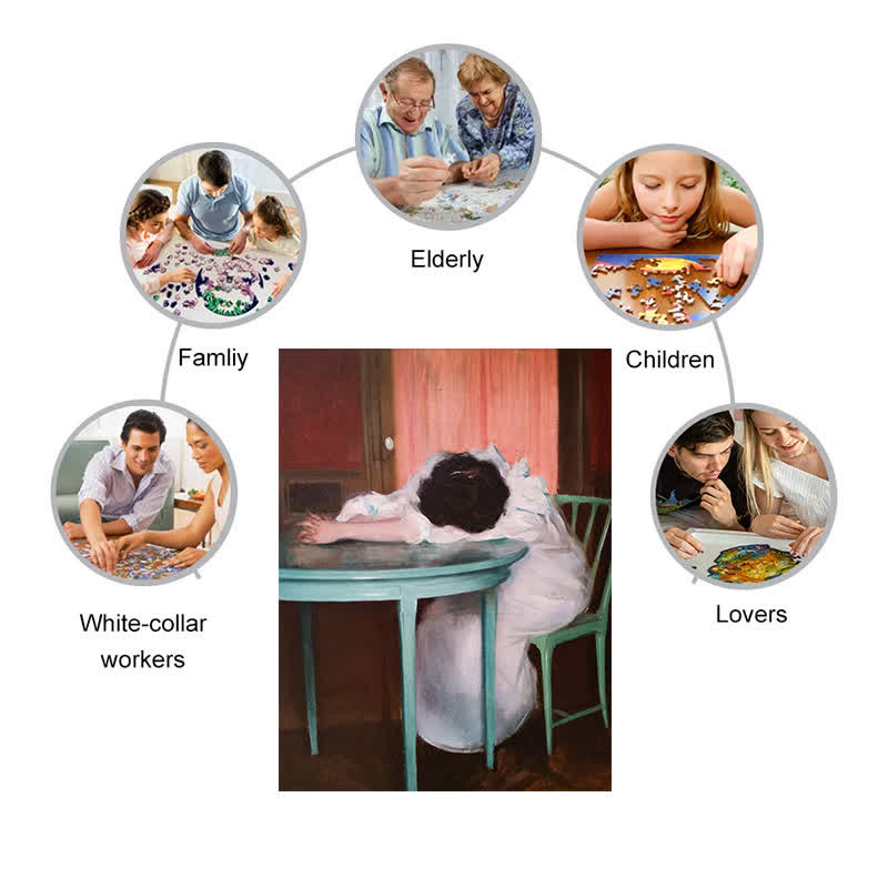 Tired - Wooden Jigsaw Puzzle - image 6