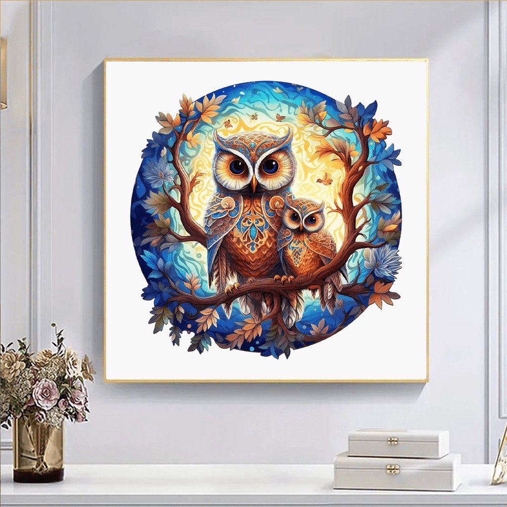 Beautiful Owl - Wooden Jigsaw Puzzle - image 2