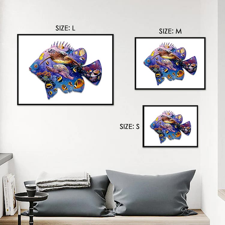 Underwater World - Wooden Jigsaw Puzzle - image 2