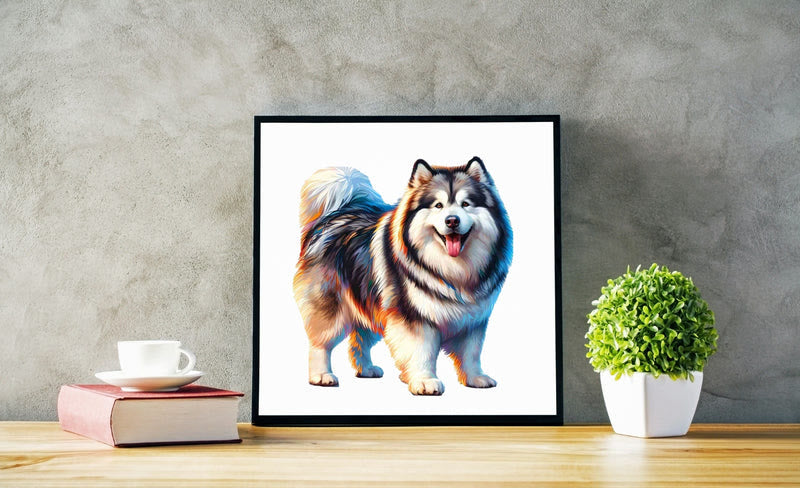 Malamut Dog - Wooden Jigsaw Puzzle - image 2