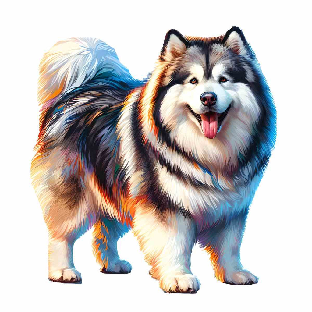 Malamut Dog - Wooden Jigsaw Puzzle - A3 - Wooden Gift Packaging - image 0