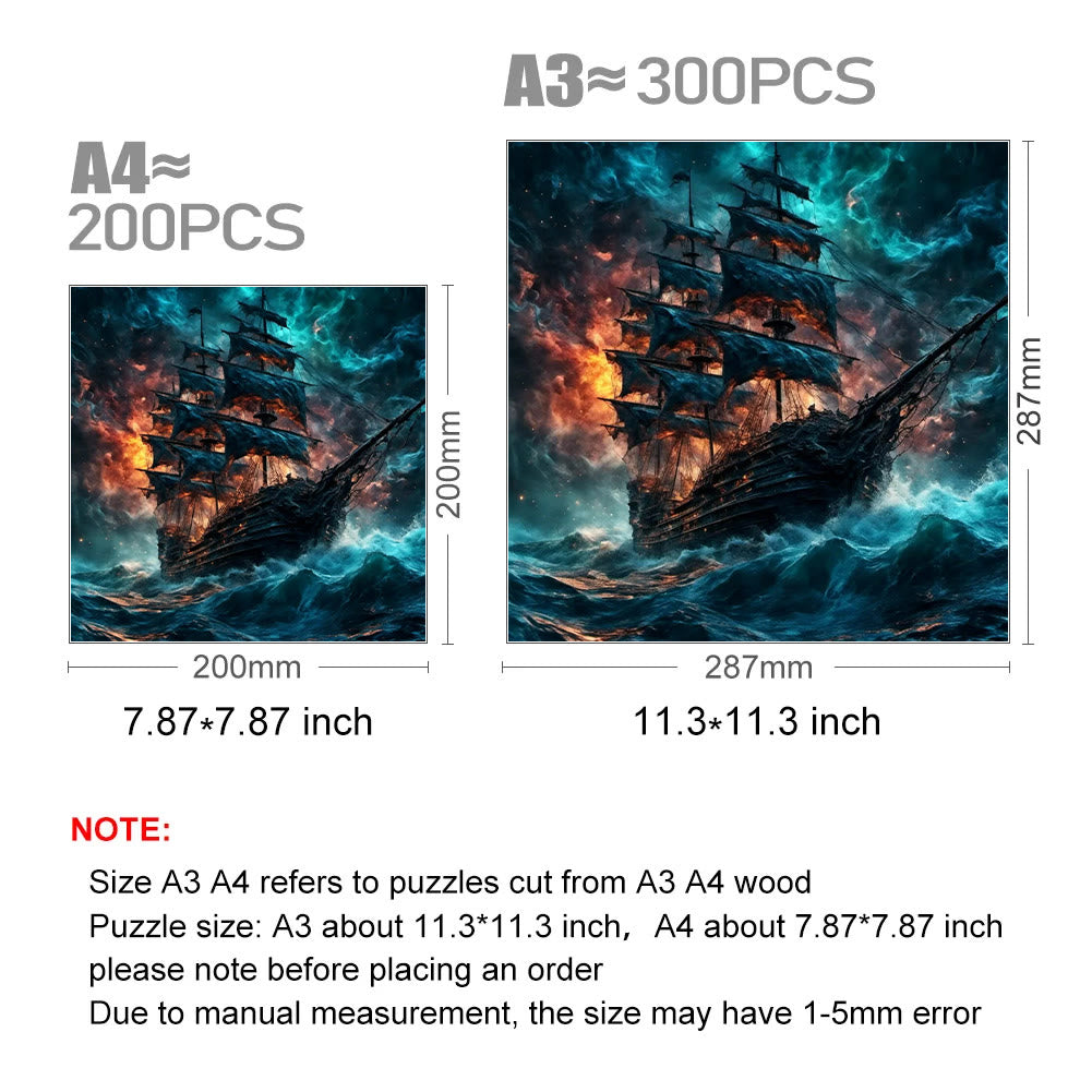 The Ship - Wooden Jigsaw Puzzle - image 3