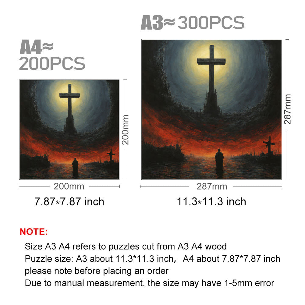 Eternal damnation - Wooden Jigsaw Puzzle - image 1
