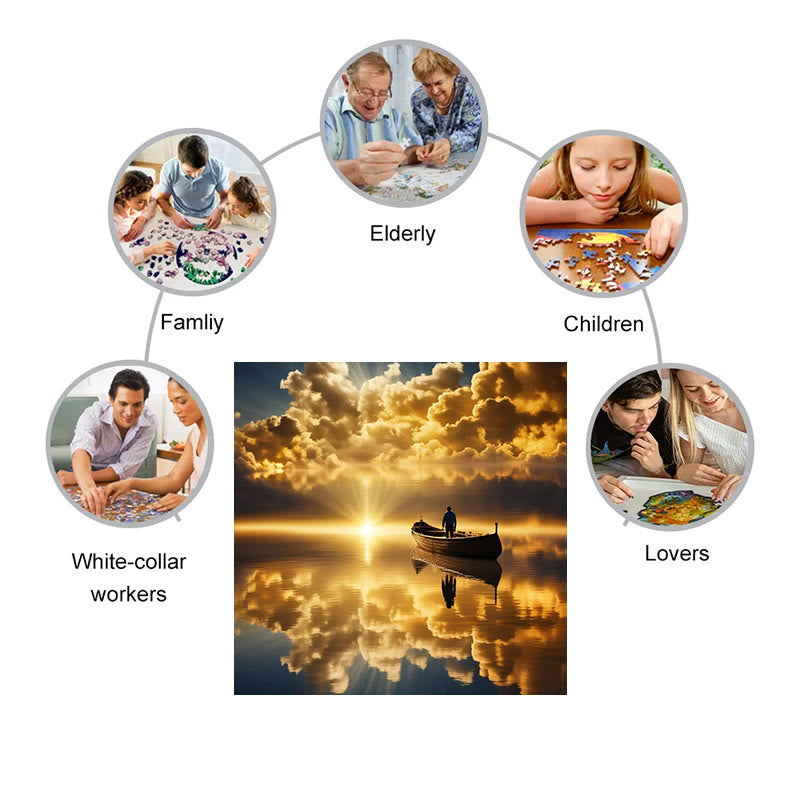 Lay Up Treasures in Heaven - Wooden Jigsaw Puzzle - image 2