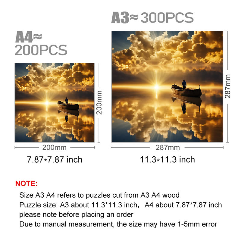 Lay Up Treasures in Heaven - Wooden Jigsaw Puzzle - image 3