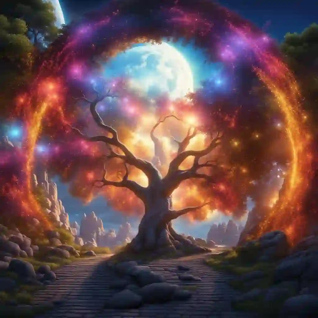 Universal Light Consciousness - Wooden Jigsaw Puzzle - A3  - image 0