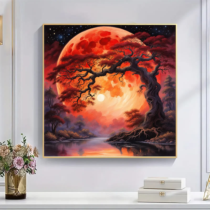 Red Night - Wooden Jigsaw Puzzle - image 4