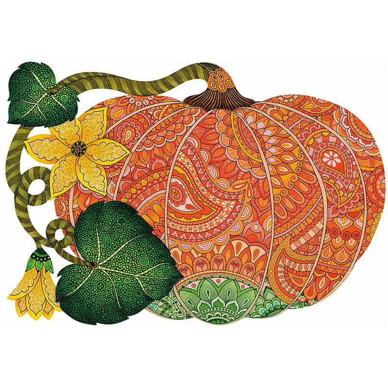 Pumpkin - Wooden Jigsaw Puzzle - A3 - image 0