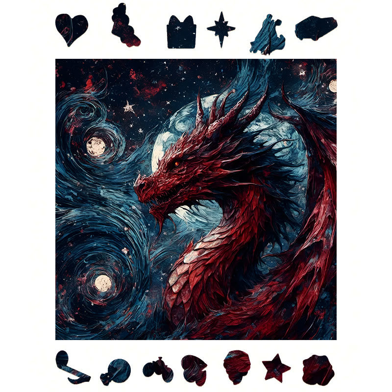 Dragon Legend - Wooden Jigsaw Puzzle - image 1