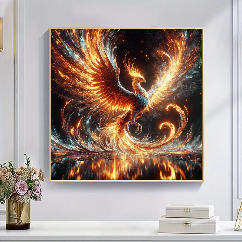 Phoenix Nirvana Rebirth - Wooden Jigsaw Puzzle - image 4
