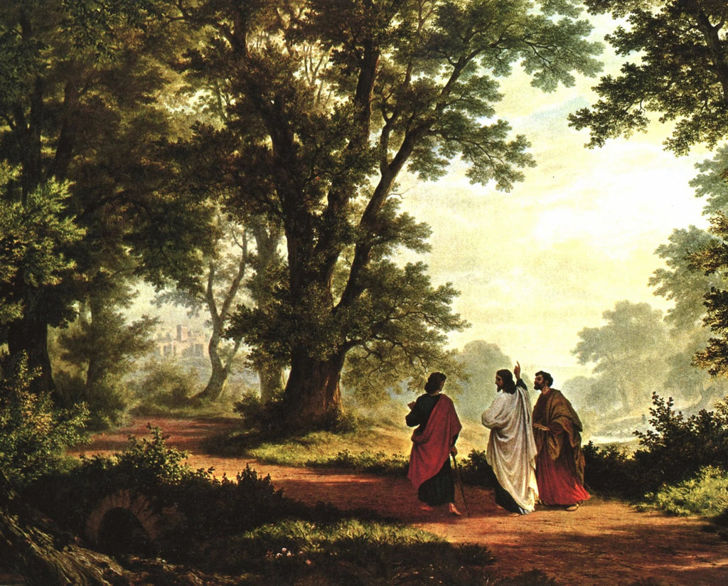 Road To Emmaus - Wooden Jigsaw Puzzle - A3  - image 0
