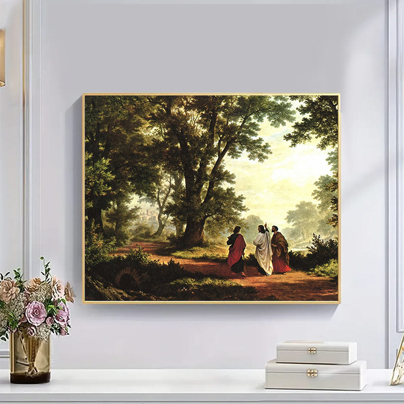 Road To Emmaus - Wooden Jigsaw Puzzle - image 4