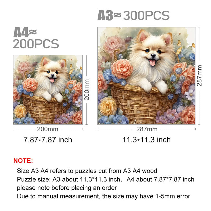 My lovely Pomeranian son - Wooden Jigsaw Puzzle - image 2