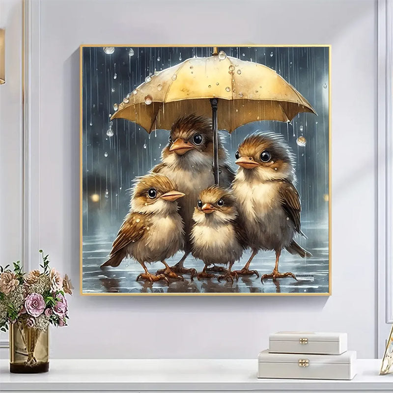 Auspicious Bird Swallow Family - Wooden Jigsaw Puzzle - image 4