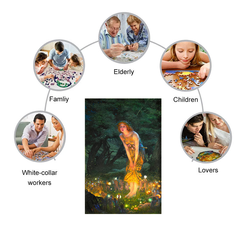 Midsummer Eve - Wooden Jigsaw Puzzle - image 3