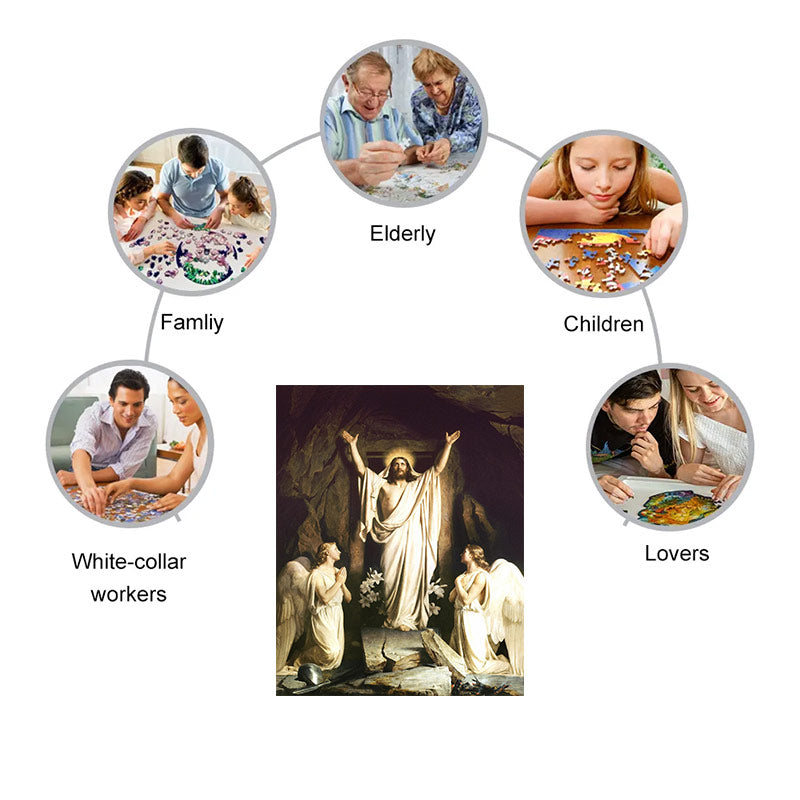 Resurrection Of Christ - Wooden Jigsaw Puzzle - image 3